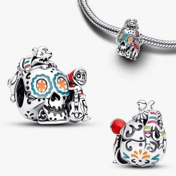 Women’s 925 Sterling Silver Disney Inspired COCO Colorful Charm/Pendant - NWT - Picture 3 of 4